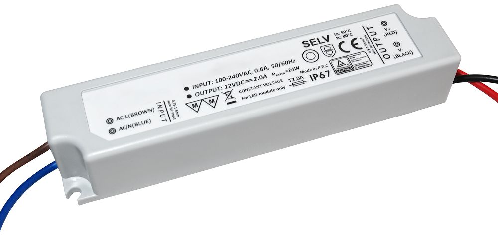 RS PRO LED Driver, 12V Output, 20W Output, 1.67A Output, Constant Voltage