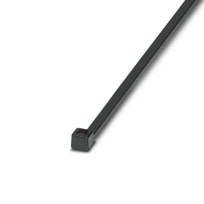 Phoenix Contact Cable Ties, Standard, 200mm x 4.8 mm, Black Polyamide, Pk-100