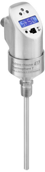 Endress+Hauser PT100 Temperature Sensor, 6mm Dia, 100mm Long, G 1/2, 0.5 K +200°C Max