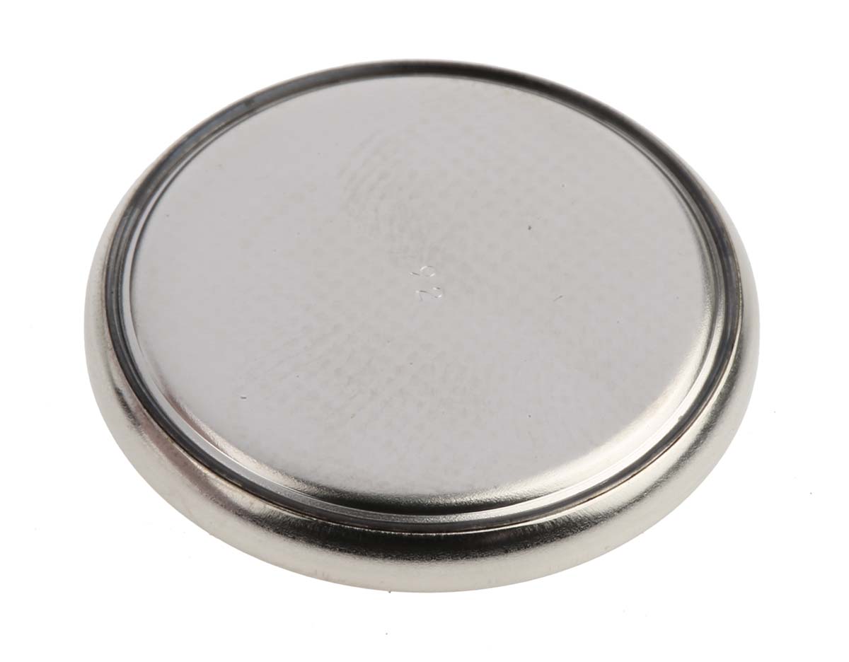Panasonic CR2330 Button Battery, 3V, 23mm Diameter