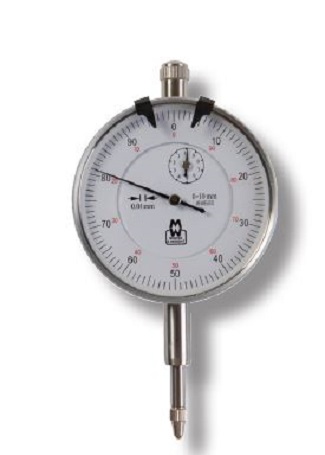 Moore & Wright MW400-06 Dial Indicator, 0 → 10 mm Measurement Range, 0.01 mm Resolution , ±0.016 mm Accuracy