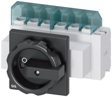 Siemens 6P Pole Panel Mount Non-Fused Switch Disconnector - 25A Maximum Current, 9.5kW Power Rating, IP65