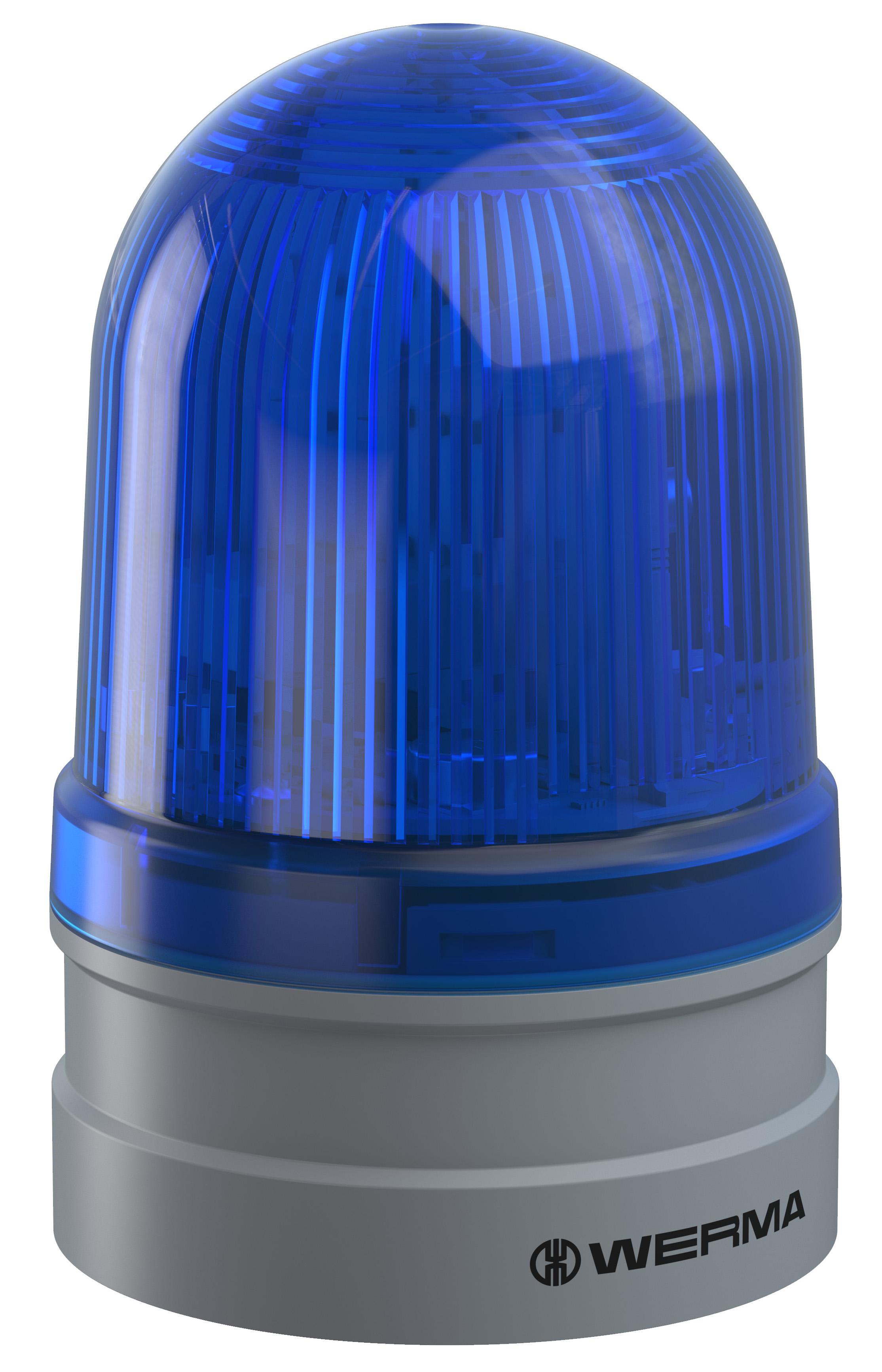 Werma 261 Series Blue Rotating Light Module, 115 → 230 V, Multiple, Xenon Bulb