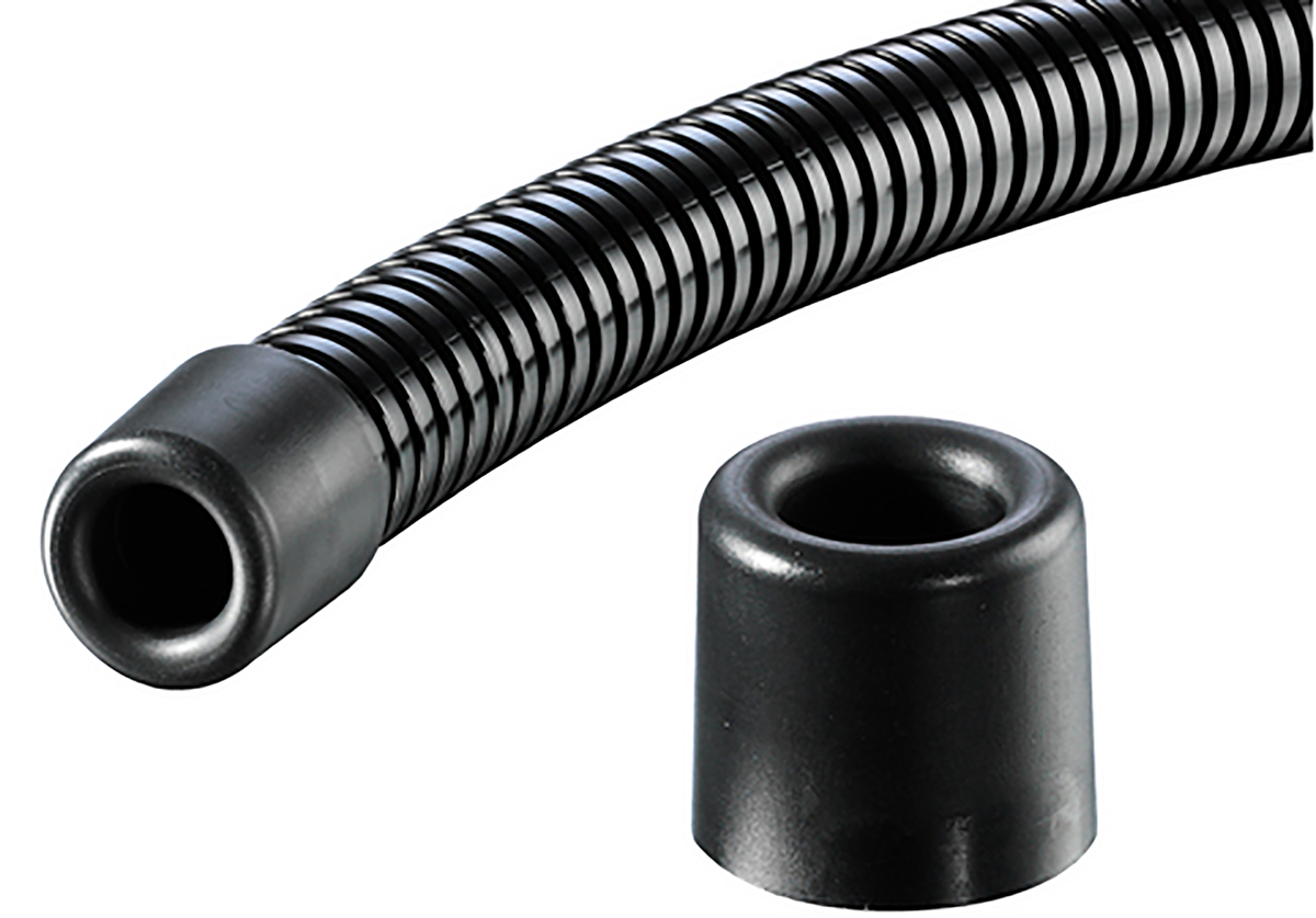 PMA Terminal Sleeve, Conduit Fitting, NW48 Nominal Size, Polyamide, Black