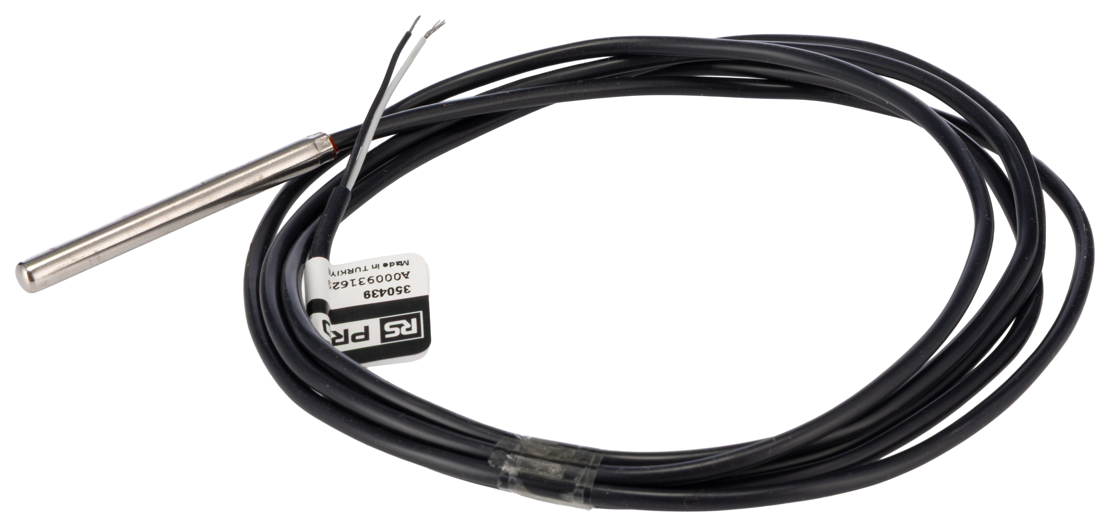 RS PRO Type J Thermocouple 60mm Length, 6mm Diameter, 0°C → 400°C