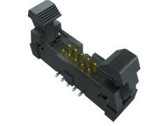 Samtec EHF Series Straight Surface PCB Header, 50 Contact(s), 1.27 mm Pitch, 2 Row, Shrouded