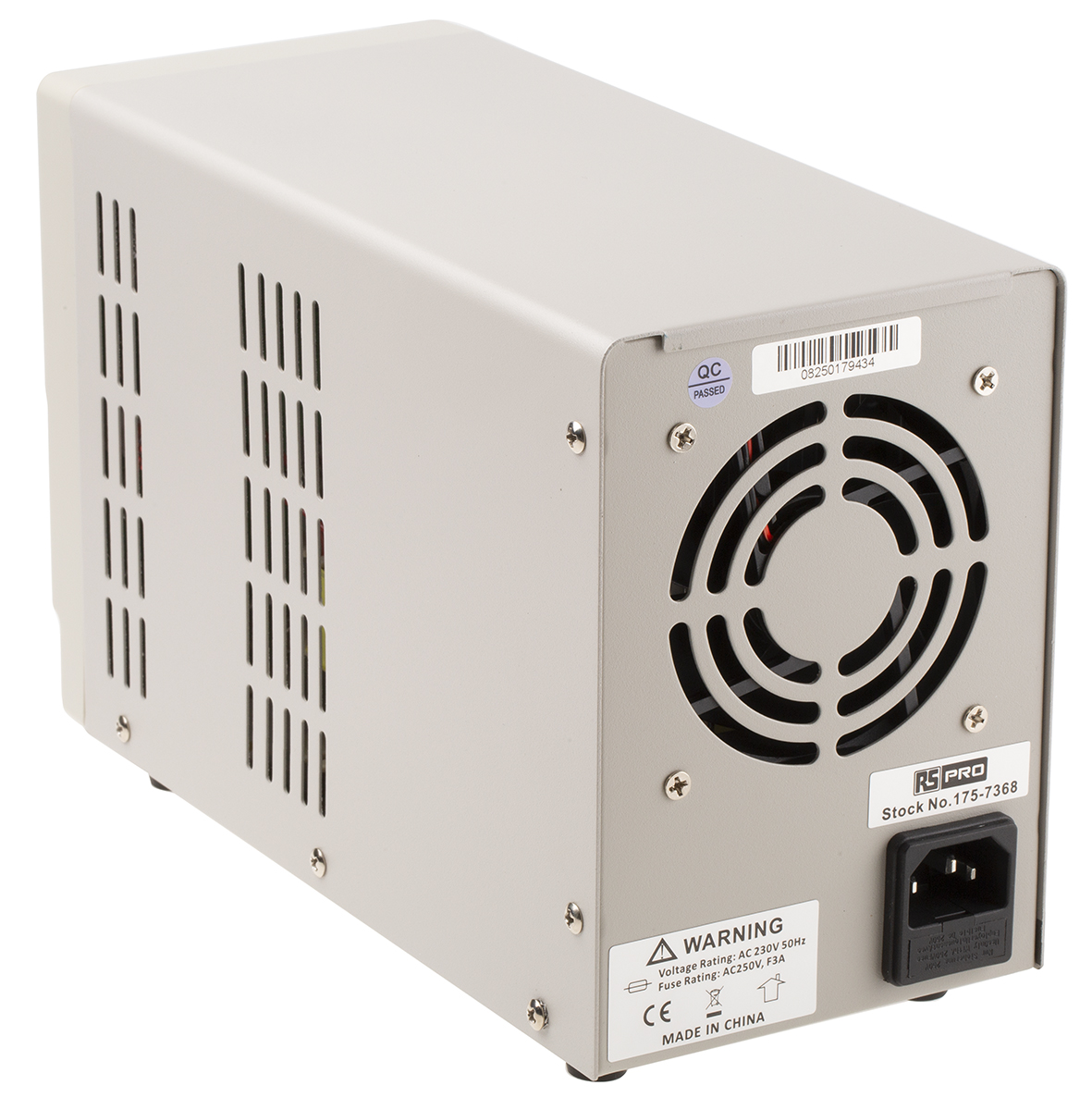 RS PRO Digital Bench Power Supply, 0 → 30V, 0 → 5A, 1-Output, 150W - UKAS Calibrated