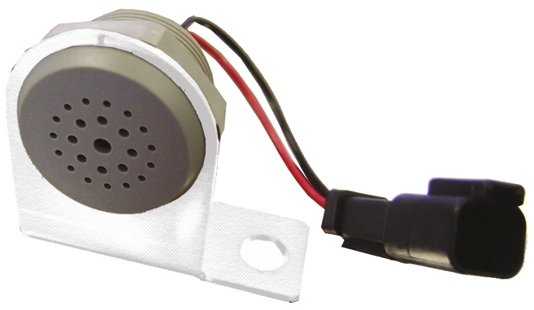 Sonitron 90dB Bracket Mount Intermittent External Piezo Buzzer, 36.5 (Dia.) x 26mm, 7.5V dc Min, 40V dc Max