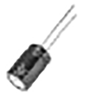 Panasonic 220μF Aluminium Electrolytic Capacitor 50V dc, Radial, Through Hole - EEUFR1H221B