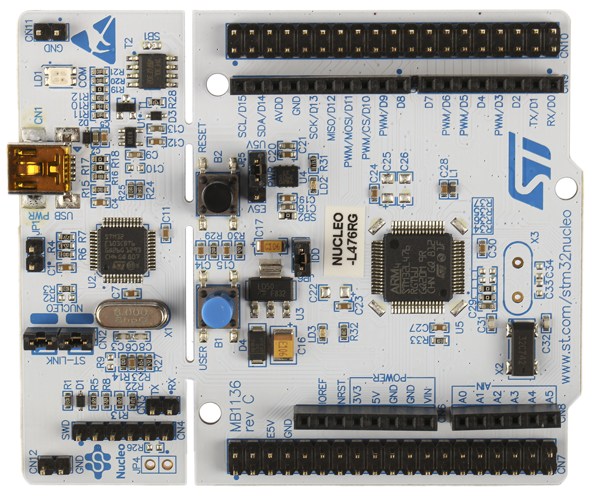 STMicroelectronics STM32 Nucleo-64 MCU Development Board NUCLEO-L476RG