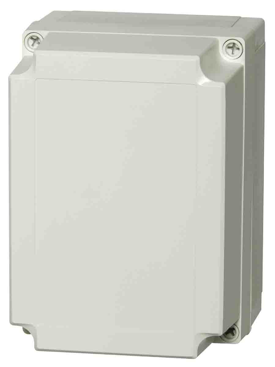 Fibox Grey Polycarbonate Enclosure, IP66, IP67, IK08, Grey Lid, 180 x 130 x 150mm