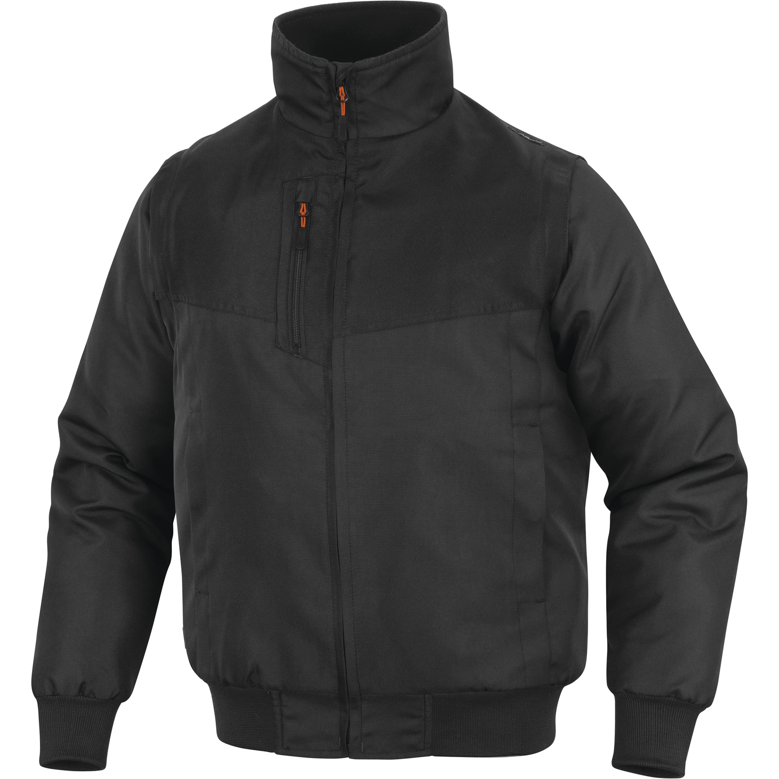 Delta Plus RENO2 Black/Navy, Breathable, Cold Resistant, Waterproof, Windproof Parka Jacket, XL