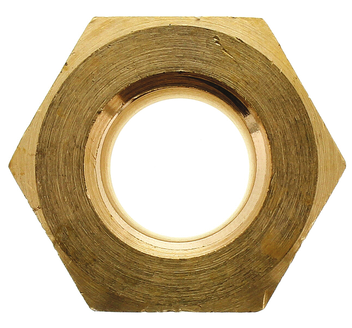 Legris Brass Pipe Fitting, Straight Threaded Reducer, Male R 1/2in to Female G 1/4in