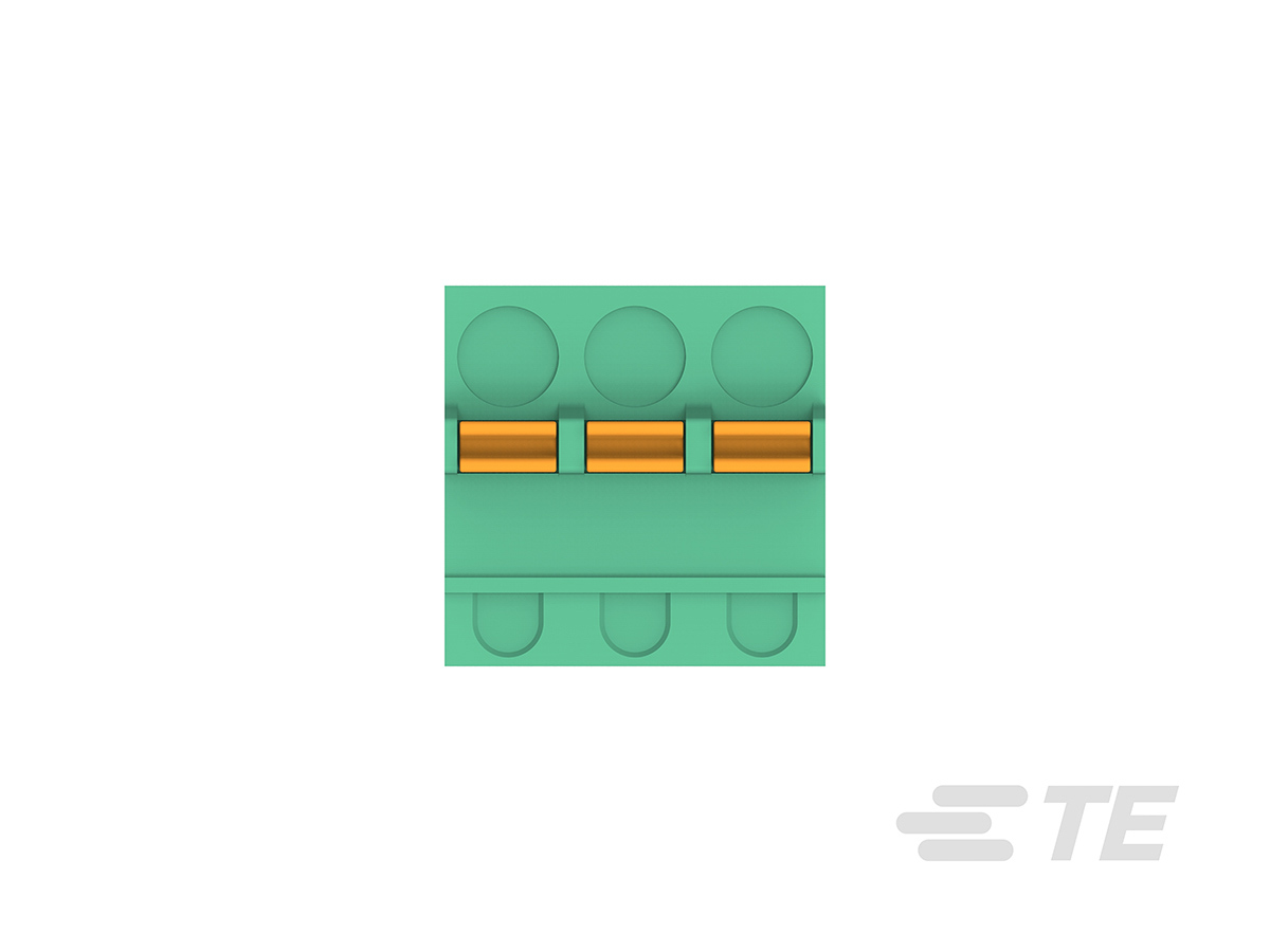 TE Connectivity Pluggable Terminal Block, 8-Contact, 5 mm Pitch, 1-Row