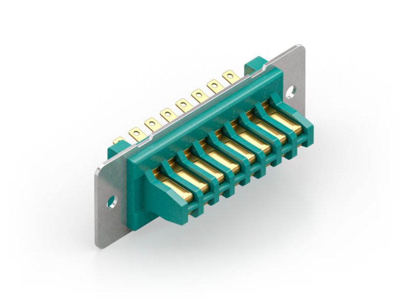 RS PRO 4.70mm Pitch Rack and Panel Connector Backplane Connector, Male, Straight, 16 Row, 16 Way