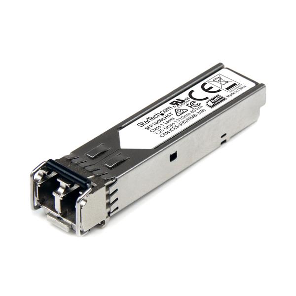 StarTech.com MSA Compatible LC Single Mode SFP Transceiver Module, Full Duplex, 1000Mbit/s
