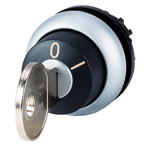 Eaton 2-position Key Switch, Latching, 22.5mm Cutout