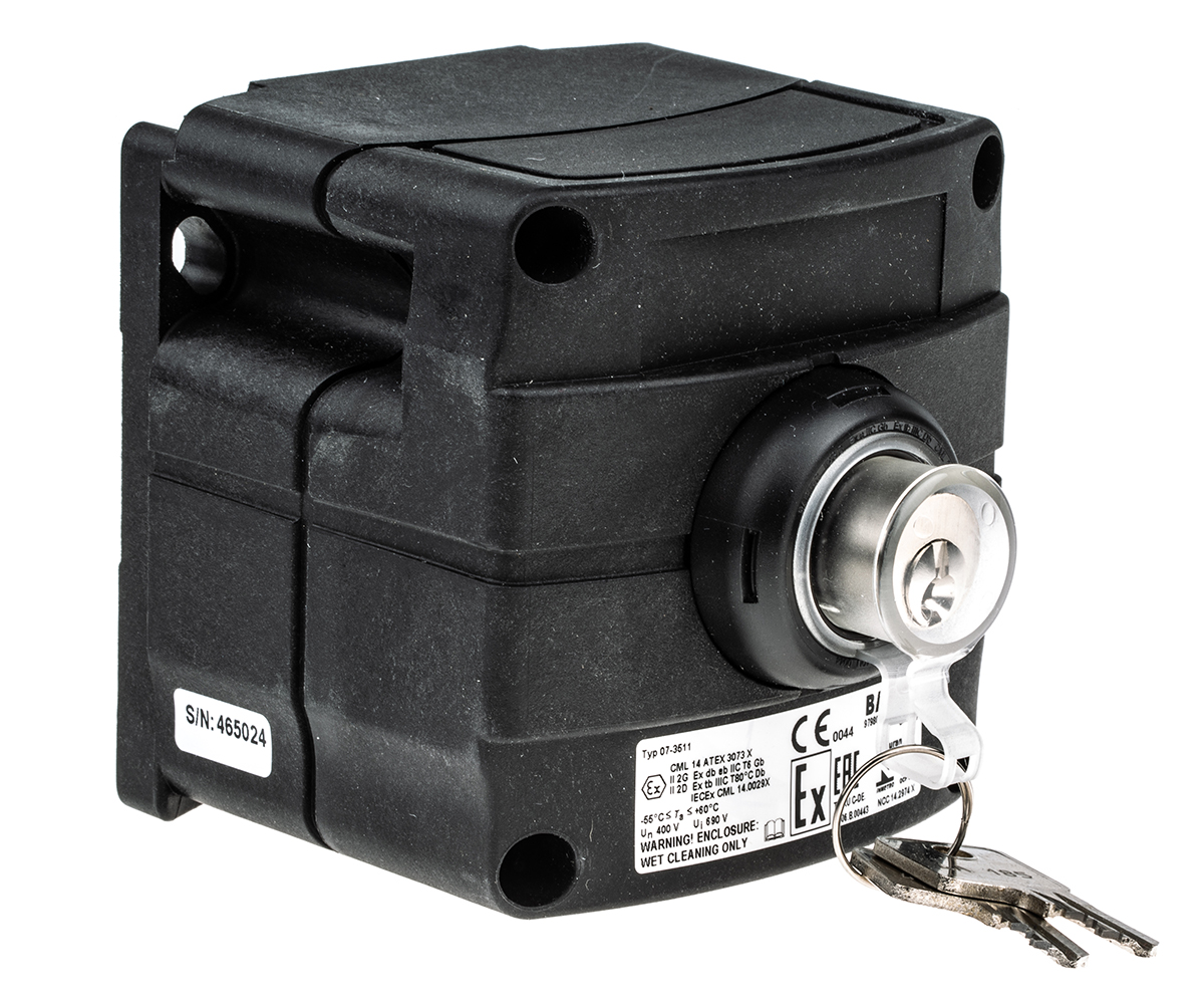 Bartec Control Station Switch - 2NO, Thermoplastic, IP66, IP67