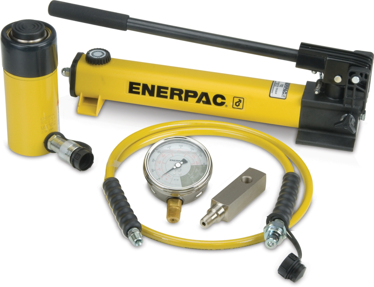 Enerpac SCR256H, Two Speed, Hydraulic Hand Pump, 25t, 158mm Cylinder Stroke, 700 bar