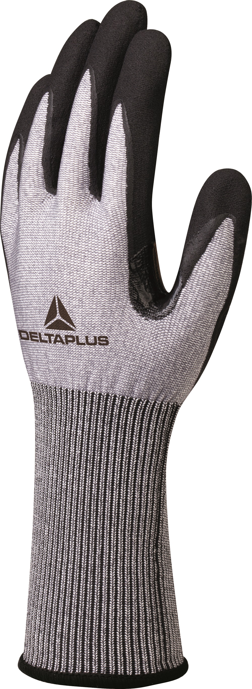Delta Plus VENICUT Grey Nitrile Work Gloves, Size 7, Nitrile Foam Coating