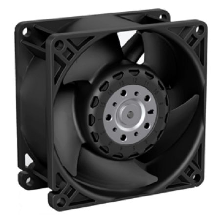ebm-papst Axial Fan, 24 V dc, DC Operation, 178m³/h, 25W, 1.04A Max, 80 x 80 x 38mm