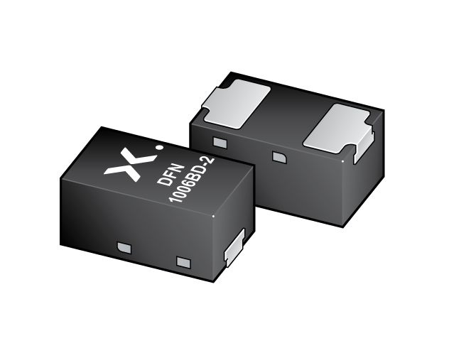 Nexperia, 10V Zener Diode 365 mW SMT DFN1006BD-2
