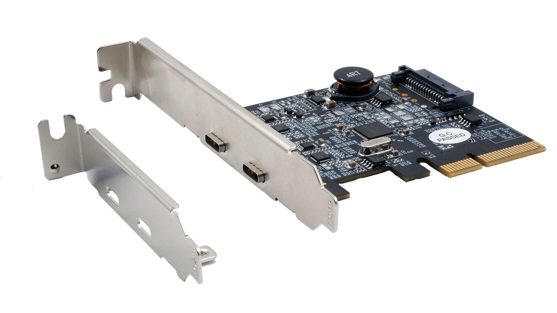 Exsys 2 Port PCIe USB 3.2 Serial Card