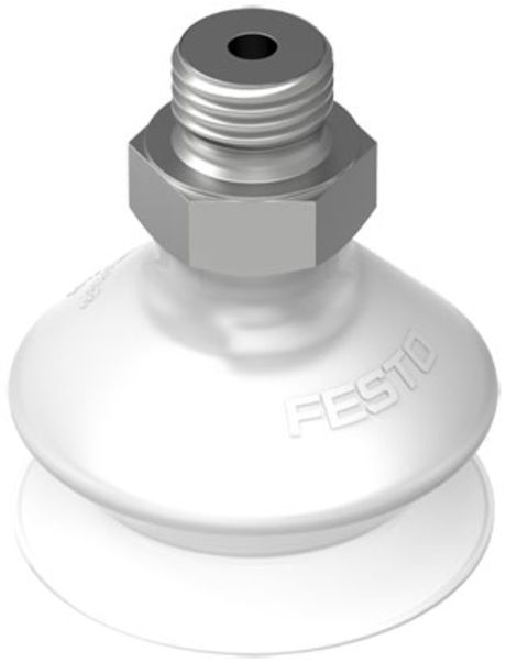 Festo 30mm Bellows Silicon Suction Cup VASB-30-1/8-SI-B, 1/8 in