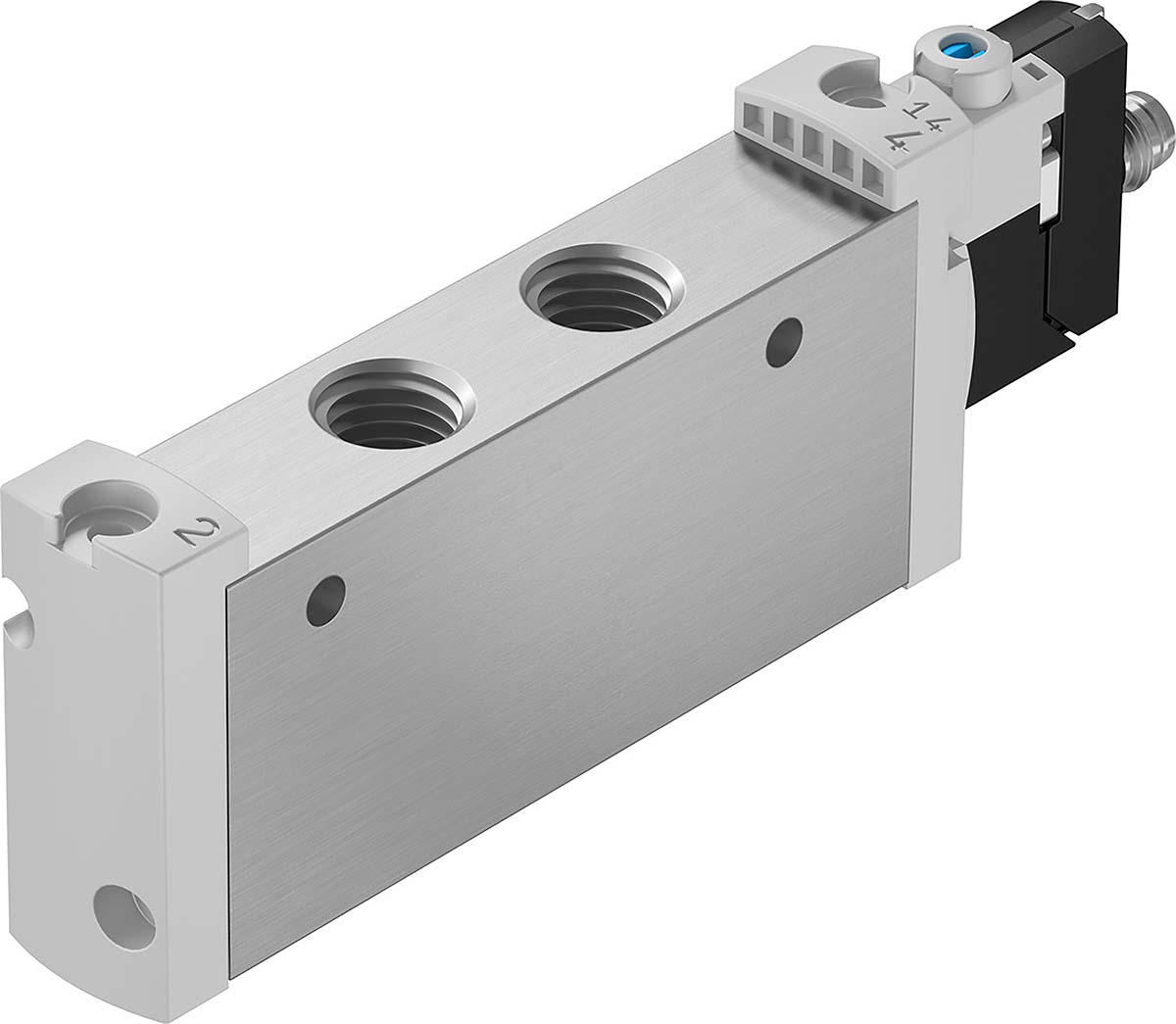 Festo 5/2 Solenoid Valve - Solenoid G 1/4 VUVG Series 24V dc, 8031531