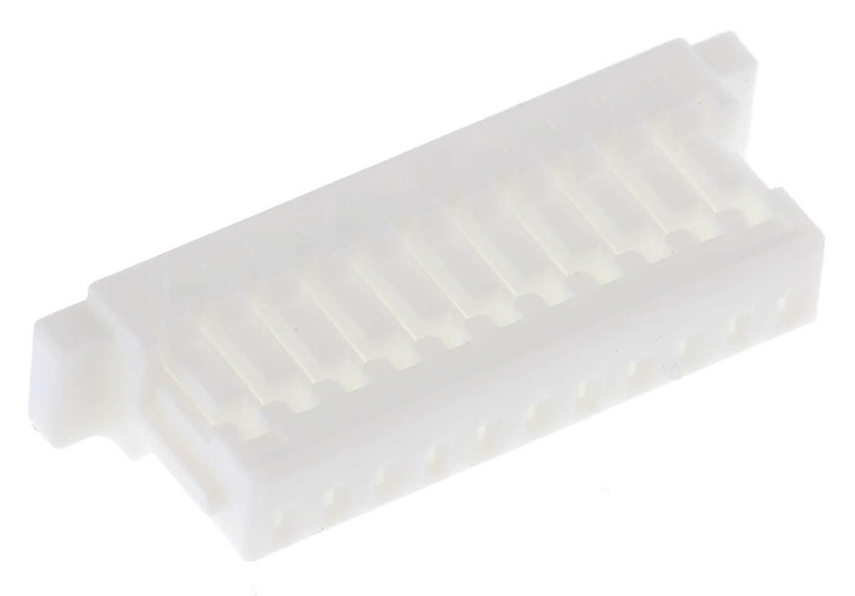 JST, SH Female Connector Housing, 1mm Pitch, 11 Way, 1 Row