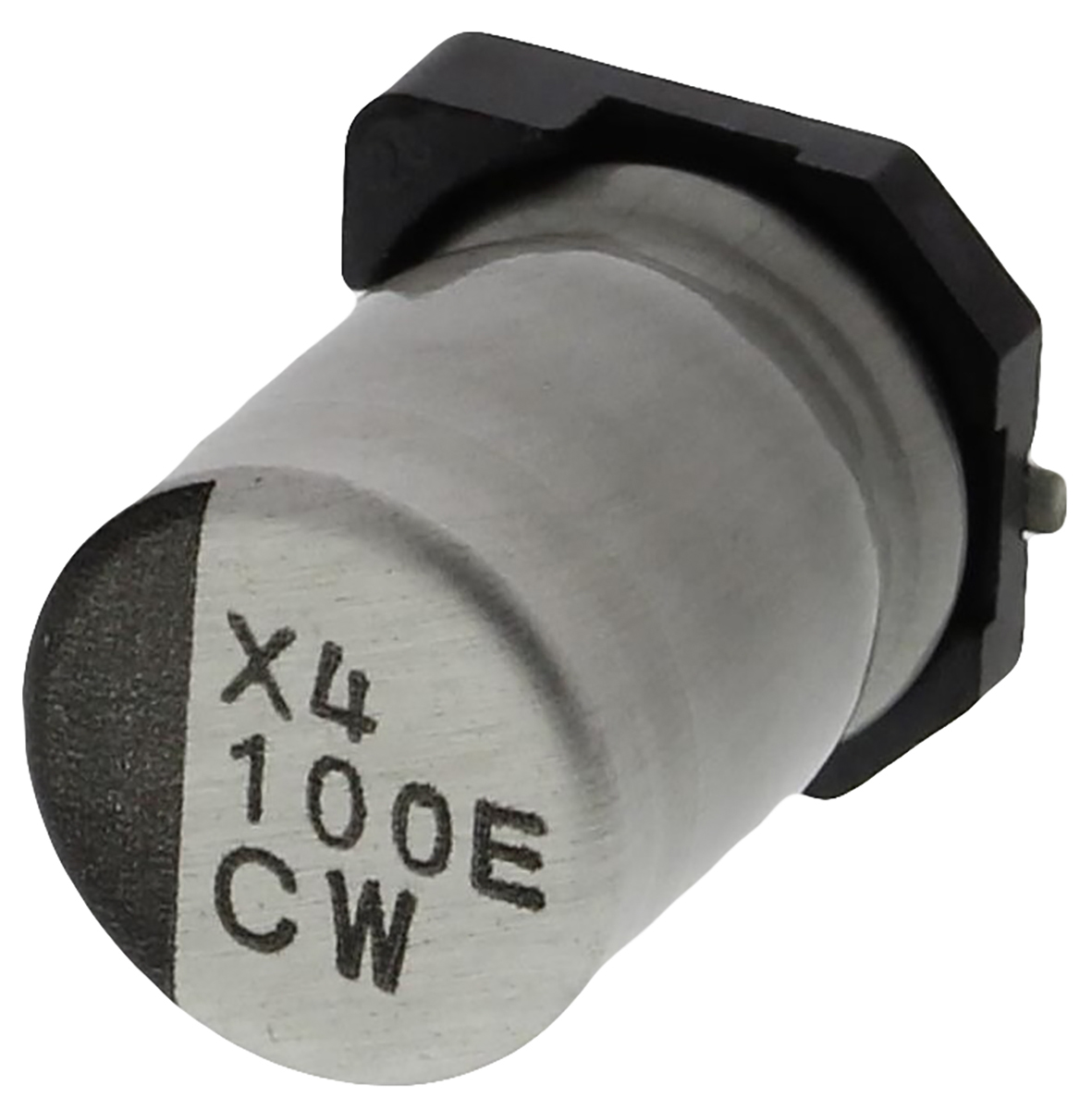 Nichicon 100μF Aluminium Electrolytic Capacitor 25V dc, Surface Mount - UCW1E101MCL1GS