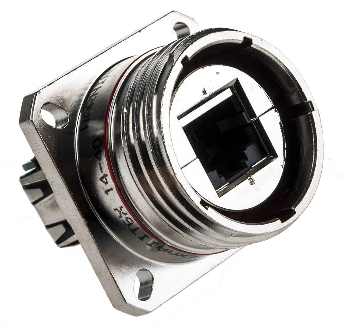 Amphenol Socapex RJFTVX Series Female RJ45 Connector, Panel Mount, Cat5e Straight 1 Port 8 -Way