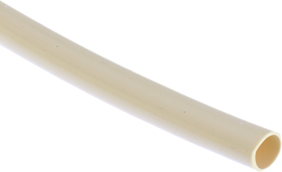 HellermannTyton Silicone Rubber Yellow Cable Sleeve, 7.5mm Diameter, 25m Length, SLPLU 75 Series