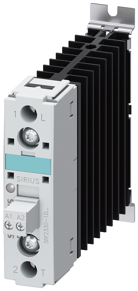 Siemens 3RF2 Series Solid State Relay, 25 A Load, DIN Rail Mount, 460 V Load