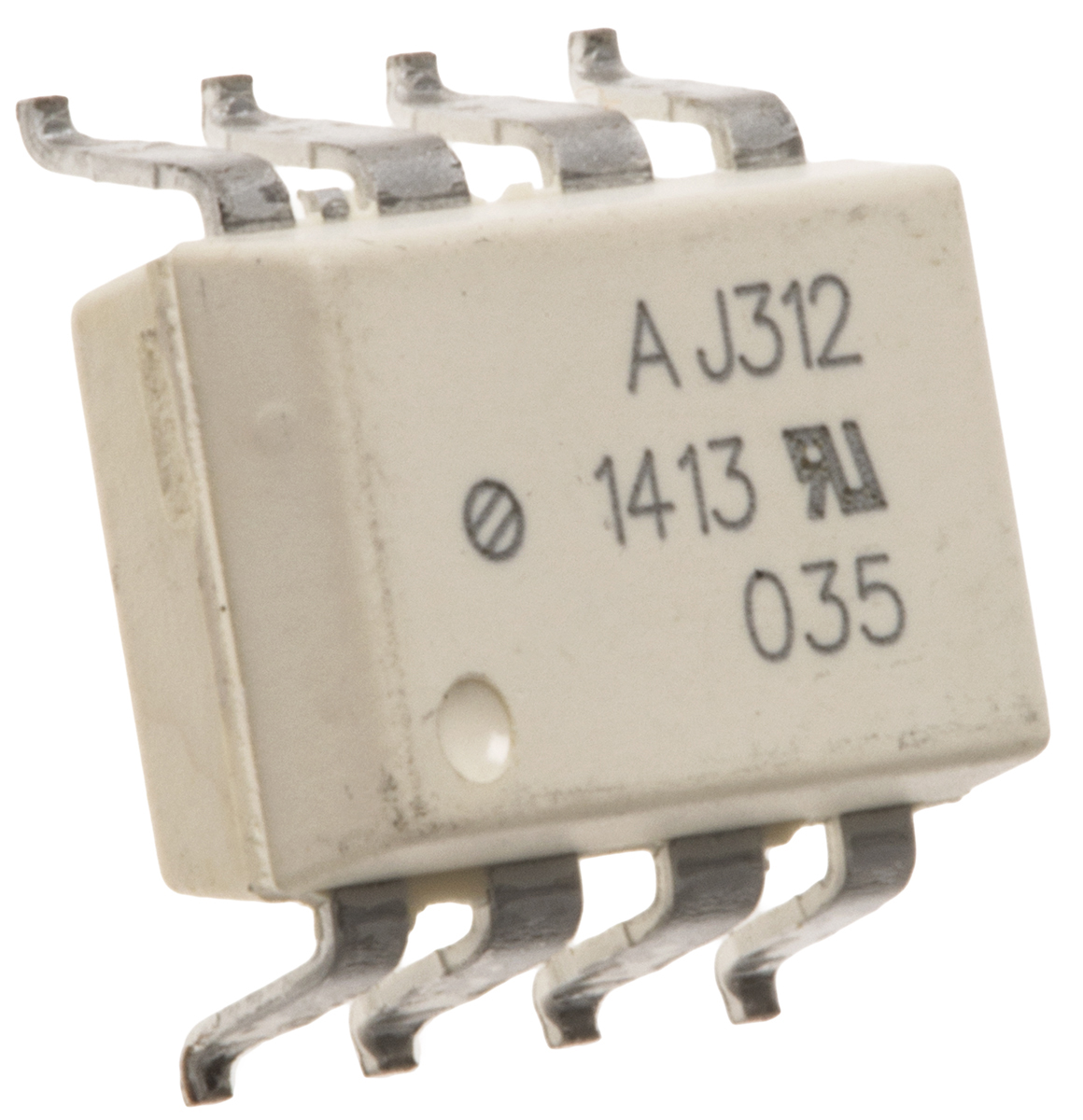 Broadcom, HCPL-J312-300E DC Input Transistor Output Optocoupler, Surface Mount, 8-Pin DIP