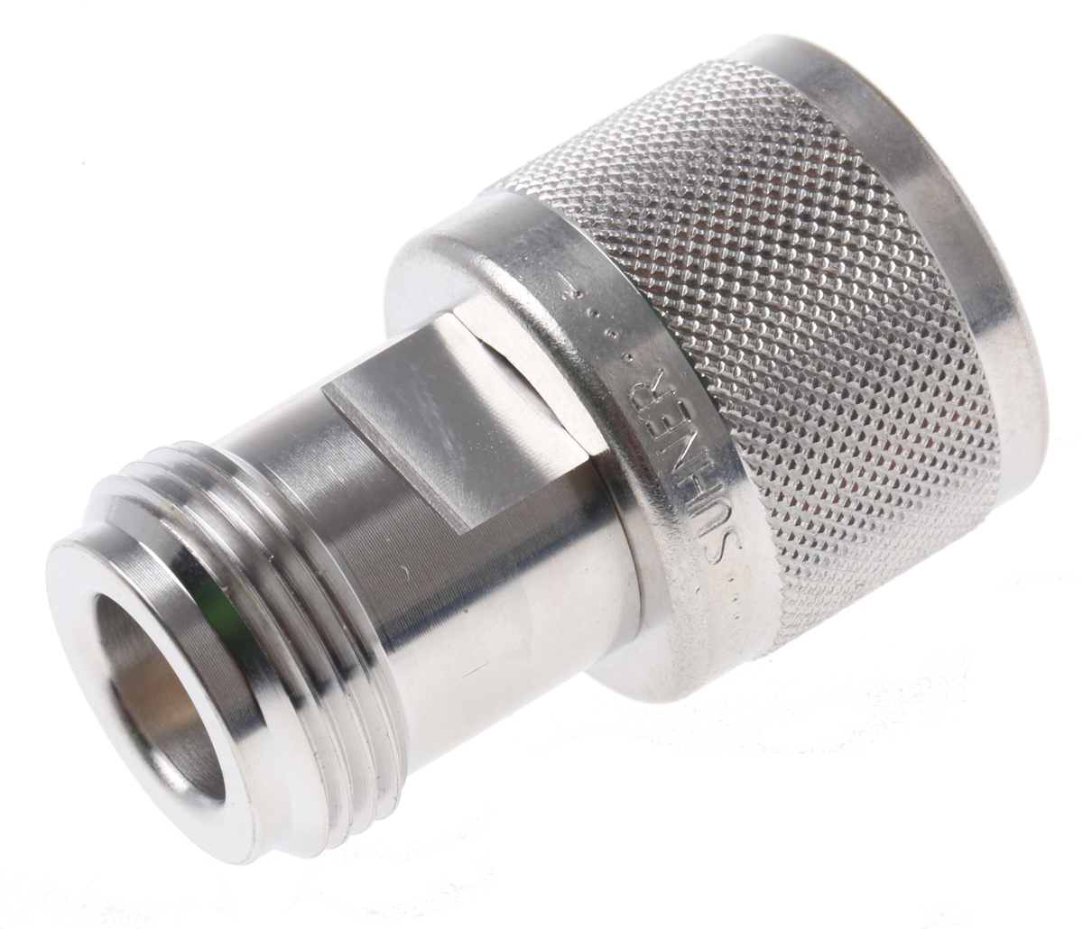 Huber+Suhner Straight 50Ω RF Adapter TNC Plug to N Socket 11GHz