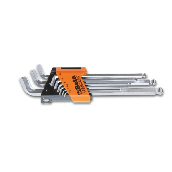 BETA 9 piece L Shape Metric Hex Key Set, 1.5mm