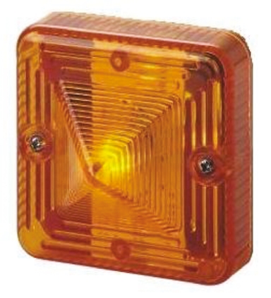 e2s ST Series Amber Flashing Effect Beacon Unit, 24 V dc, Xenon Bulb, DC, IP66