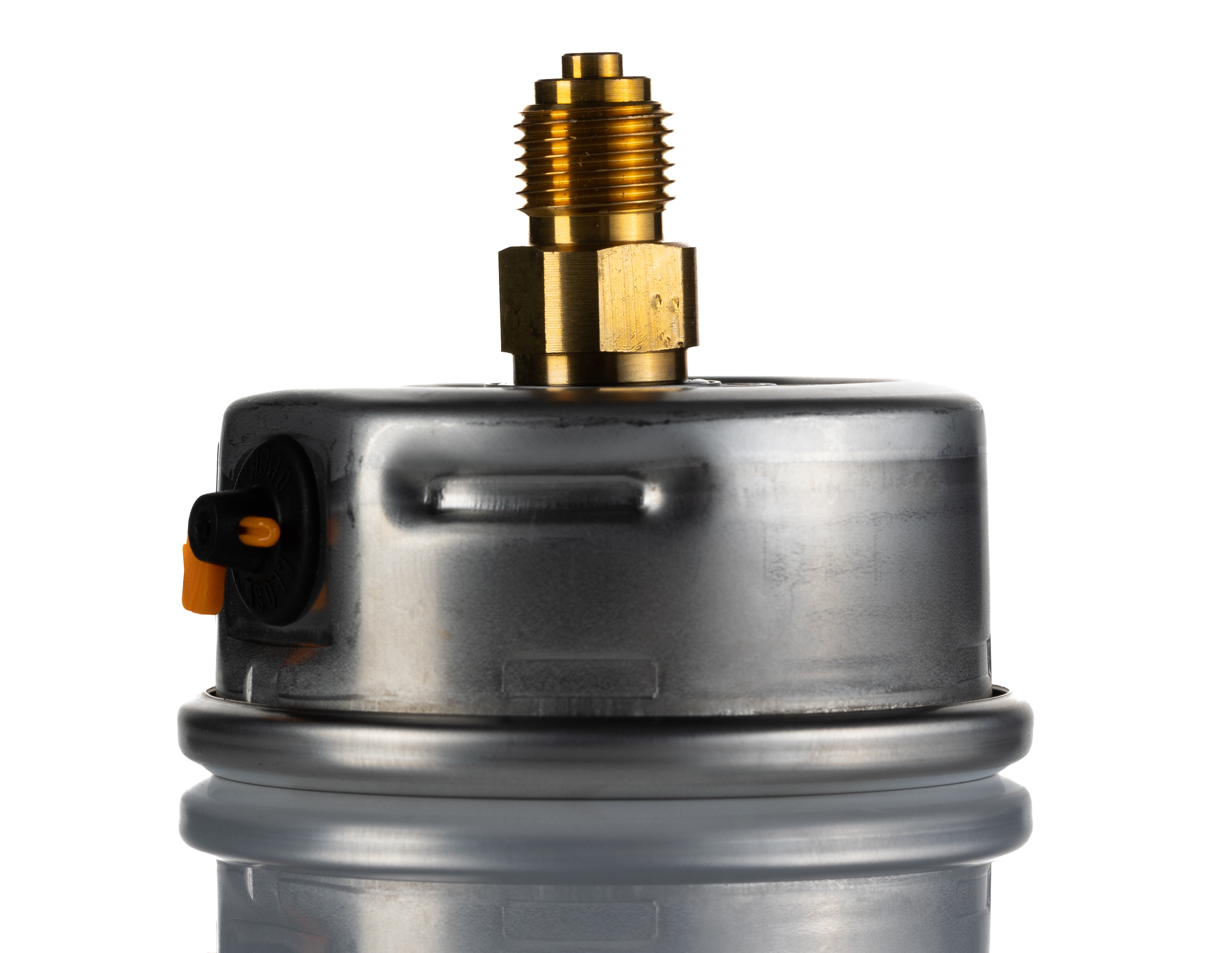 WIKA G 1/4 Analogue Pressure Gauge 400bar Back Entry 63mm Outside Diameter