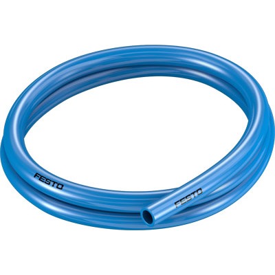 Festo PUN TPE, Flexible Tubing, 11mm ID, 16mm OD, Blue