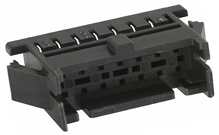 Hirose, DF11 Male Connector Housing, 2mm Pitch, 12 Way, 2 Row