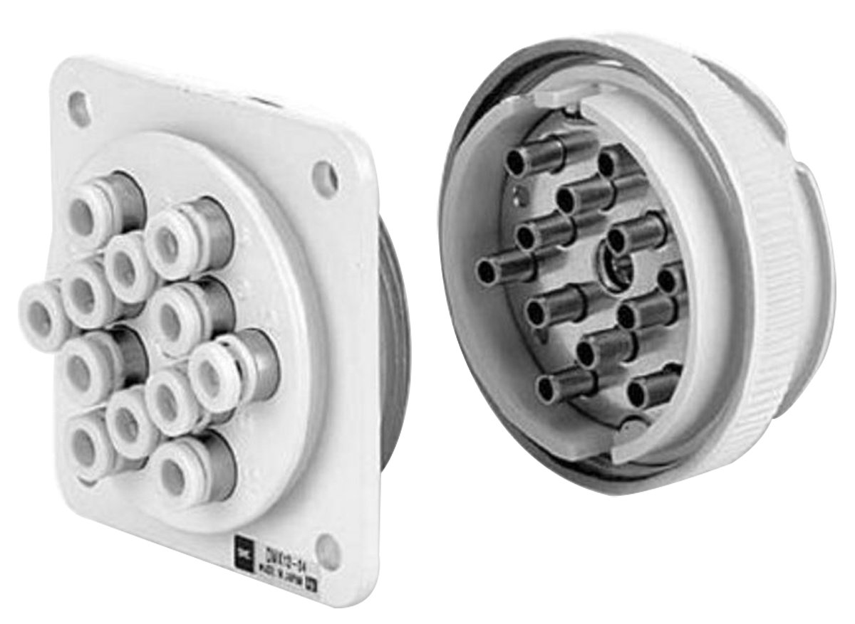 SMC DMK Series Multi-Connector Fitting, Tube-to-Tube Connection Style