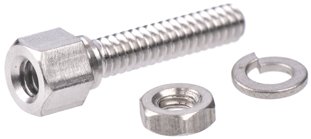 TE Connectivity Jack Screw For Use With D-Sub Connector