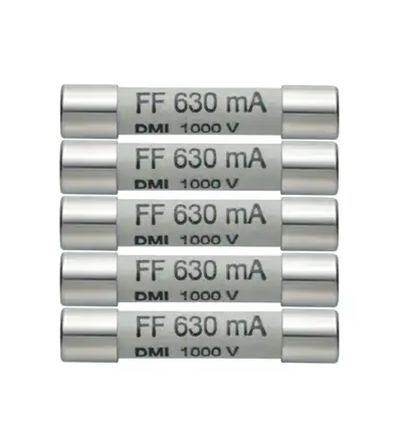 Testo 630mA Cartridge Fuses