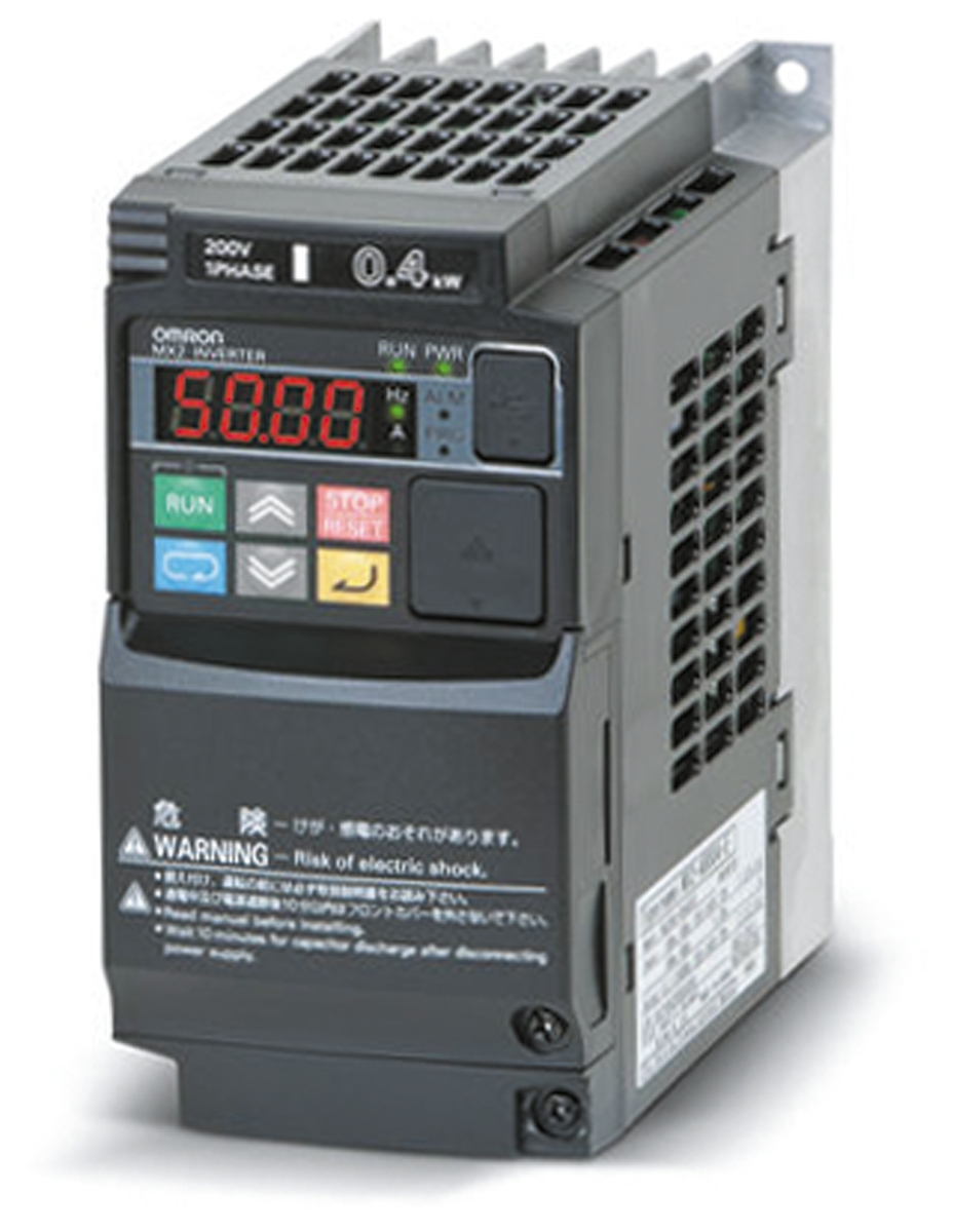 Omron Inverter Drive, 0.4 kW, 3 Phase, 230 V ac, 3.0 A, 3G3MX2 Series