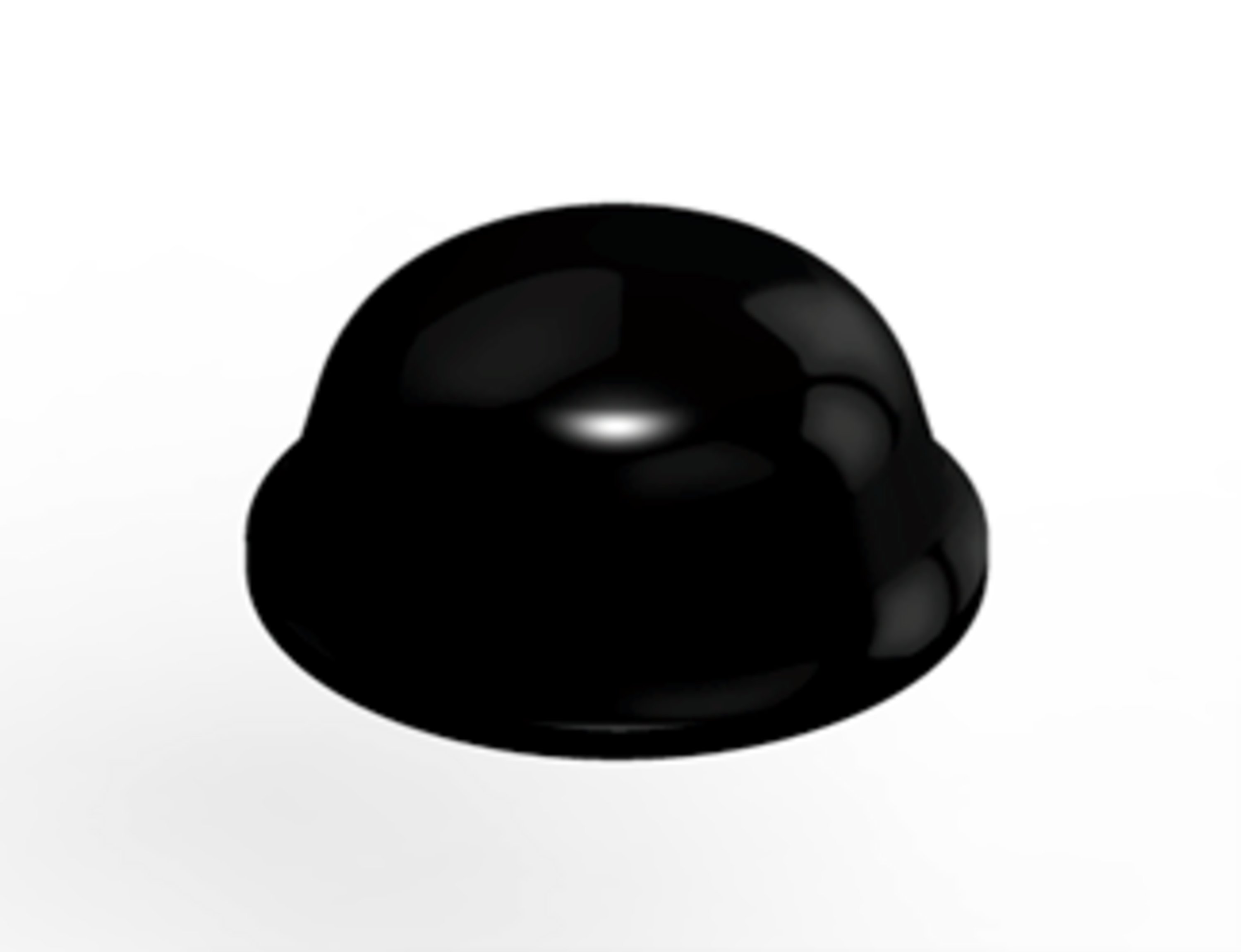 3M Hemispherical PUR Self Adhesive Feet, 11.2mm diameter 19.9mm width
