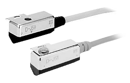 SMC Solid State Pneumatic Position Detector, IP67, 4.5 to 28V dc, D-F5, with LED indicator
