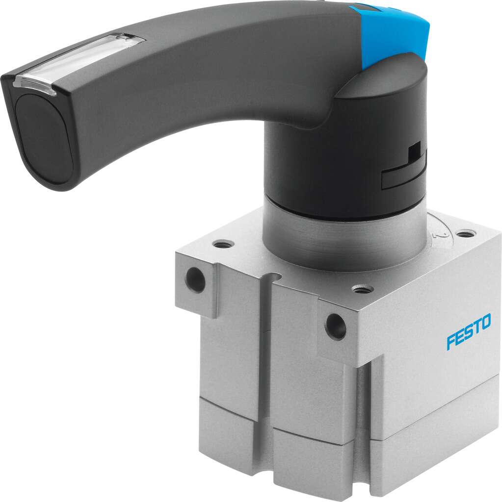 Festo Manual 4/3 Closed Pneumatic Manual Control Valve VHER Series, G 1/8, 1/8, 3488209