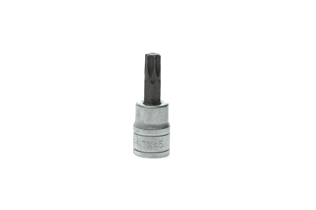 Teng Tools 3/8 in Drive Bit Socket, Torx Bit, T45