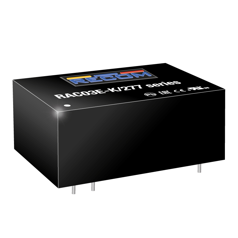 Recom, AC/DC Converter 200 mA, 15 V, 15 V 5-Pin, 1.45 x 0.95 in RAC03E-15SK/277